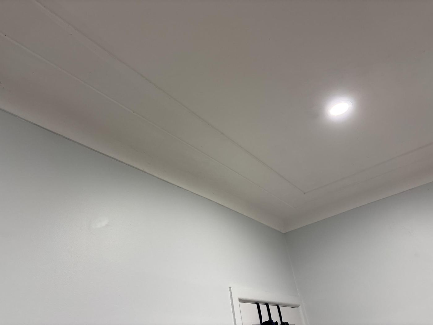 Ceiling treated and clear after drySafe remediation — Mosman