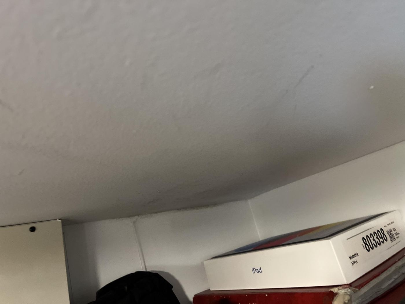 Cupboard corner treated and clear — Arncliffe